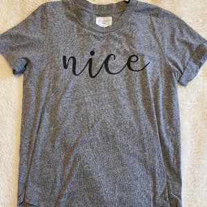 Sol Angeles Anthropologie NICE t-shirt